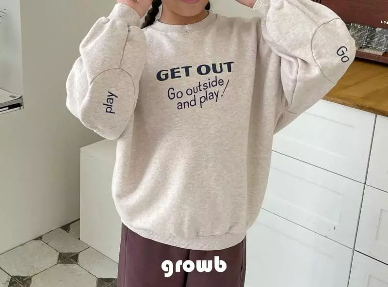 Grow B - Korean Children Fashion - #todddlerfashion - Play Sweatshirt - 7
