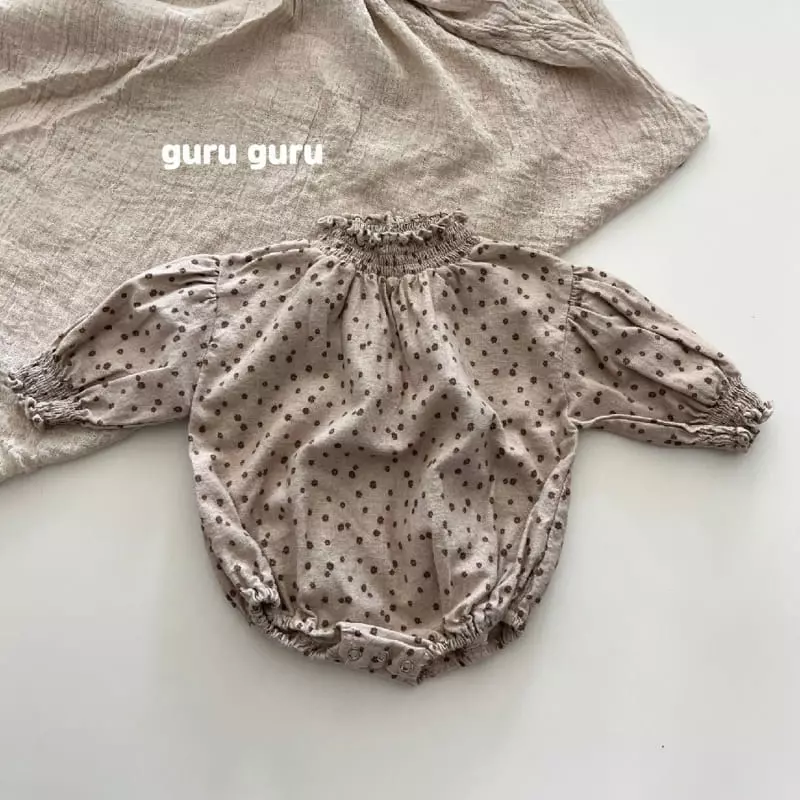 Guru Guru - Korean Baby Fashion - #babyfashion - Berry Bodysuit - 6