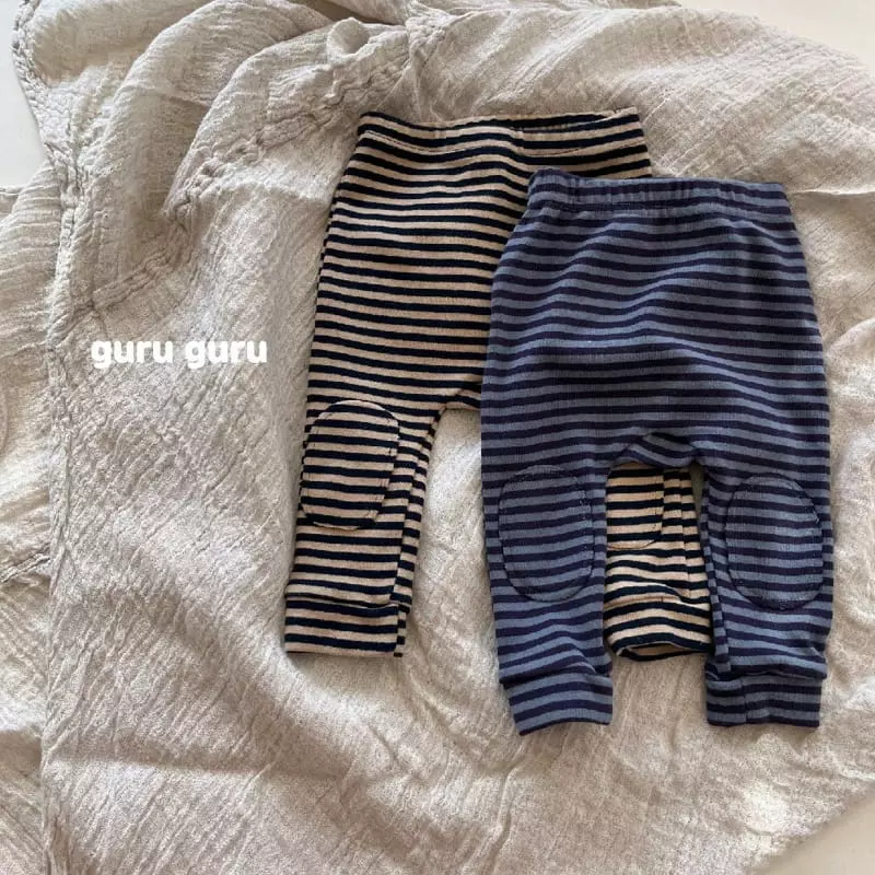 Guru Guru - Korean Baby Fashion - #babygirlfashion - Peach Legginbgs - 7