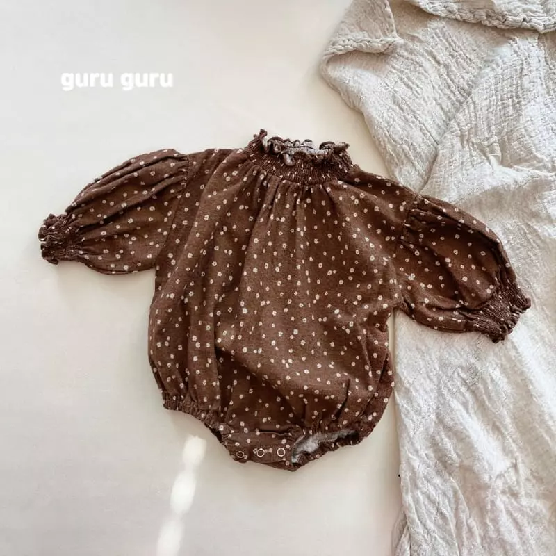 Guru Guru - Korean Baby Fashion - #babylifestyle - Berry Bodysuit - 9