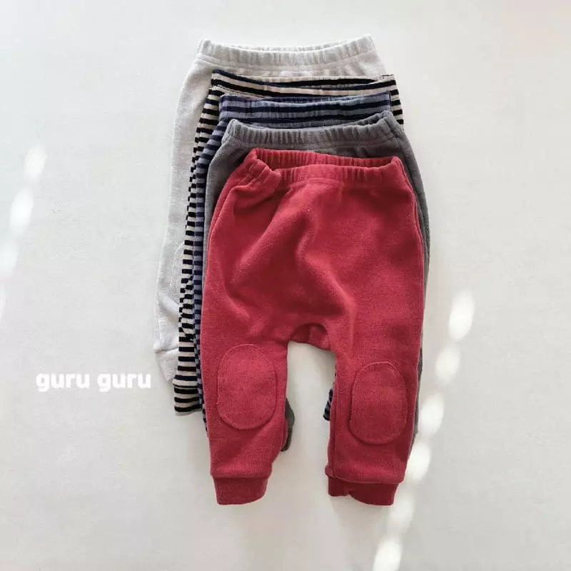 Guru Guru - Korean Baby Fashion - #babyoutfit - Peach Legginbgs - 12