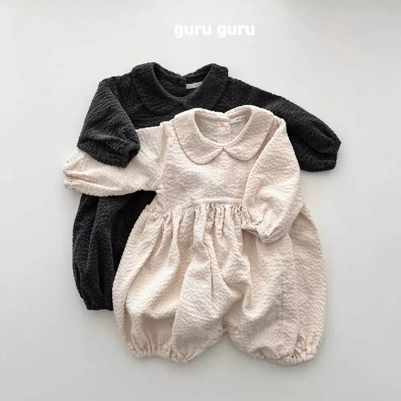 Guru Guru - Korean Baby Fashion - #babyoutfit - Volume Bodysuit - 11