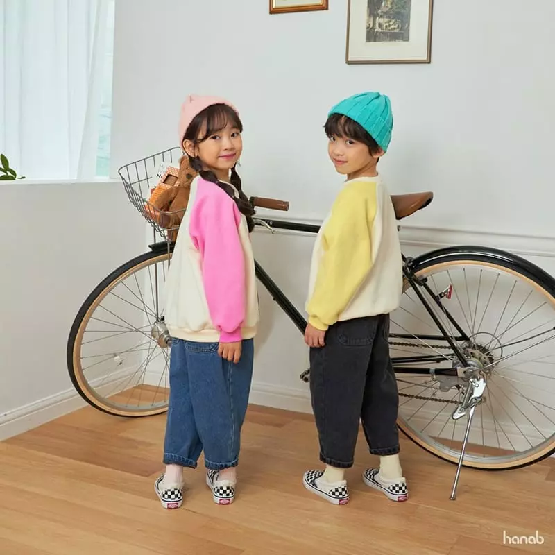Hanab - Korean Children Fashion - #designkidswear - Color Bear Sweatshirt - 2