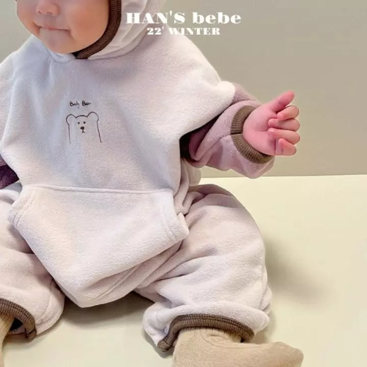 Han's - Korean Baby Fashion - #babyboutique - Bebe Bear Moa Bodysuit - 10