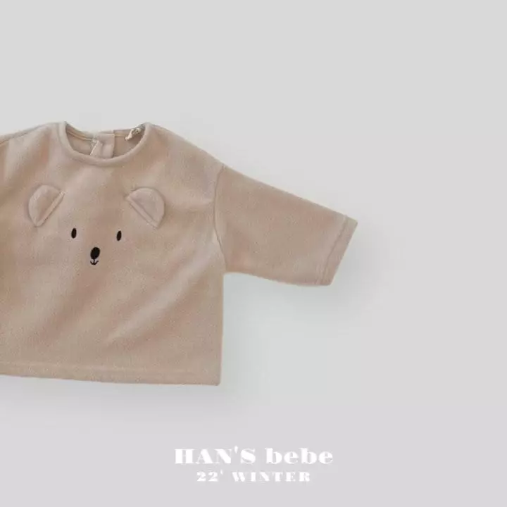 Han's - Korean Baby Fashion - #babyboutique - Bebe Mini Bear Tee - 12