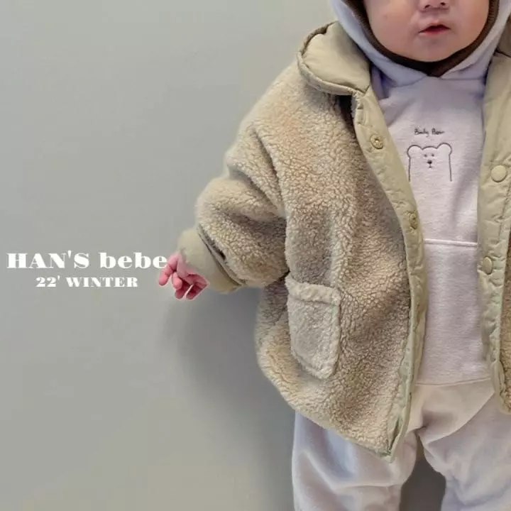 Han's - Korean Baby Fashion - #babyboutiqueclothing - Bebe Bear Moa Bodysuit - 12