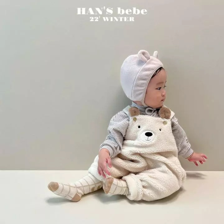 Han's - Korean Baby Fashion - #babyboutiqueclothing - Bebe Bear Dungarees - 11