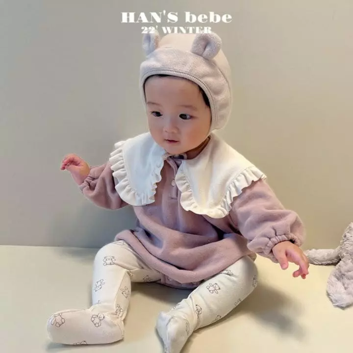 Han's - Korean Baby Fashion - #babyboutiqueclothing - Bebe Sailor Frill Bodysuit - 10