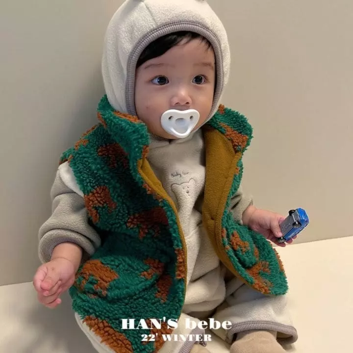 Han's - Korean Baby Fashion - #babyboutiqueclothing - Bebe Dudu Vest - 2