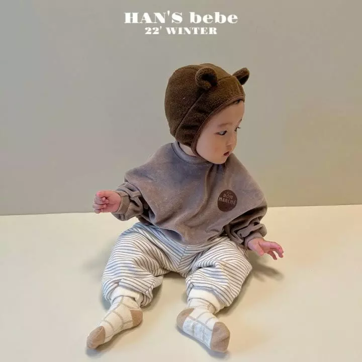 Han's - Korean Baby Fashion - #babyclothing - Bebe Chus Stripes Pants - 8