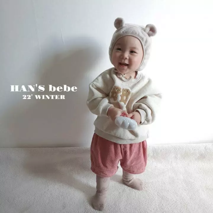 Han's - Korean Baby Fashion - #babyclothing - Bebe Teddy Bear Leggings - 5