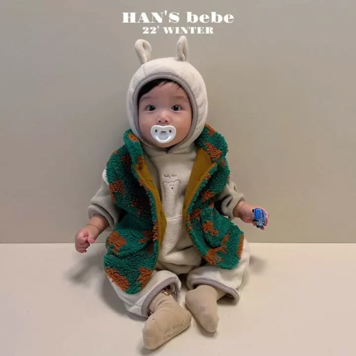 Han's - Korean Baby Fashion - #babyclothing - Bebe Dudu Vest - 3