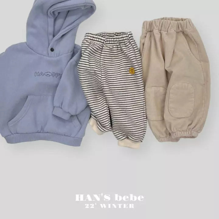 Han's - Korean Baby Fashion - #babyfever - Bebe Chus Stripes Pants - 10