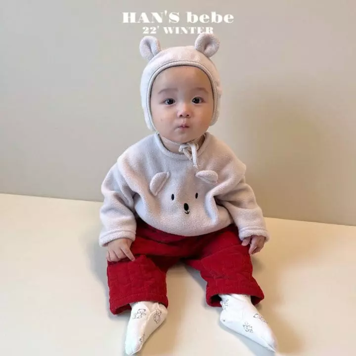 Han's - Korean Baby Fashion - #babyfever - Bebe Petter Quilting Pants - 3