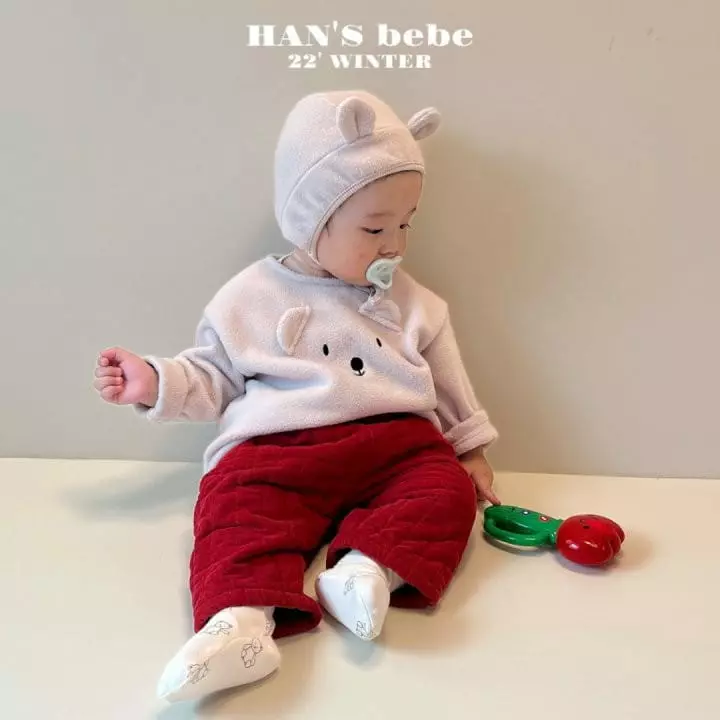 Han's - Korean Baby Fashion - #babyfever - Bebe Petter Quilting Pants - 4