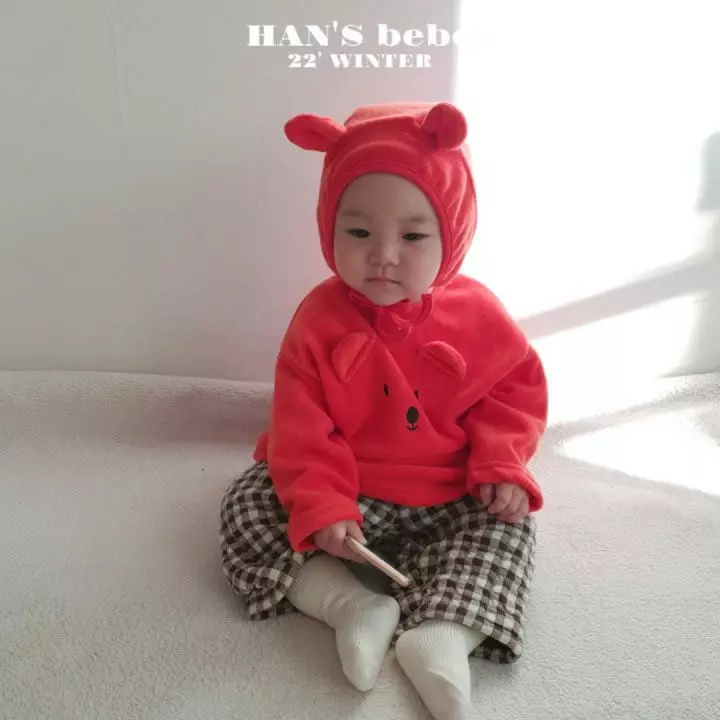 Han's - Korean Baby Fashion - #babyfever - Bebe Teddy Hat - 4
