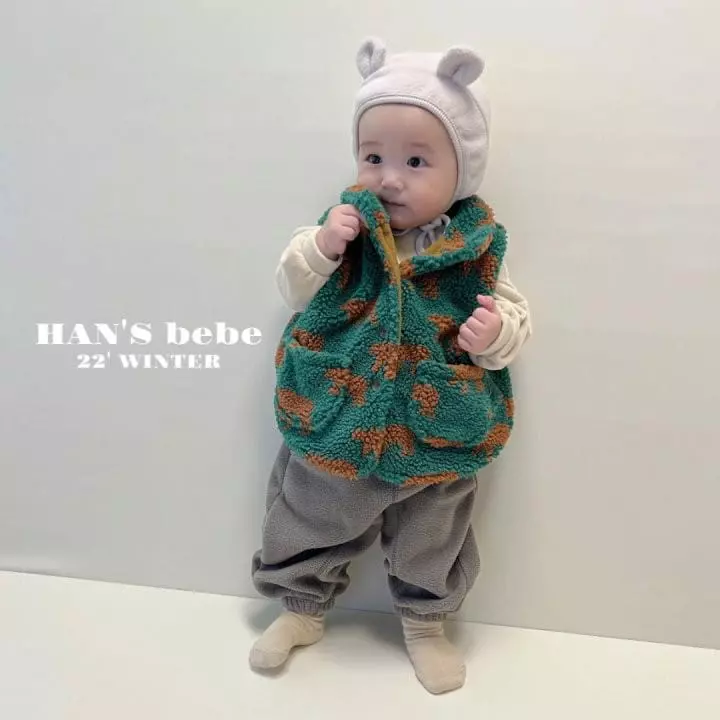 Han's - Korean Baby Fashion - #babylifestyle - Bebe Dudu Vest - 7