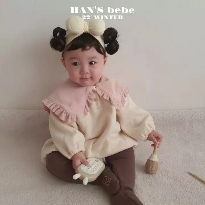 Han's - Korean Baby Fashion - #babyoninstagram - Bebe Sailor Frill Bodysuit