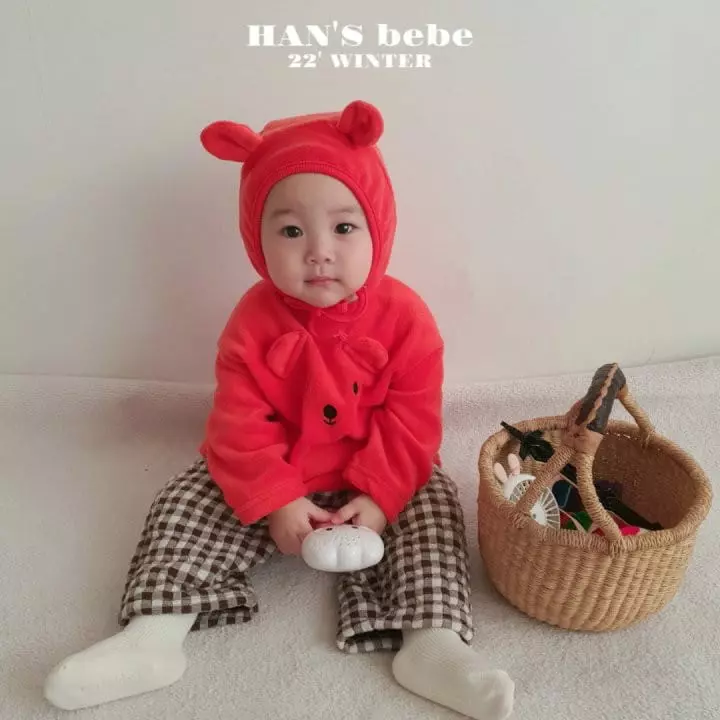 Han's - Korean Baby Fashion - #babyoninstagram - Bebe Teddy Hat - 6