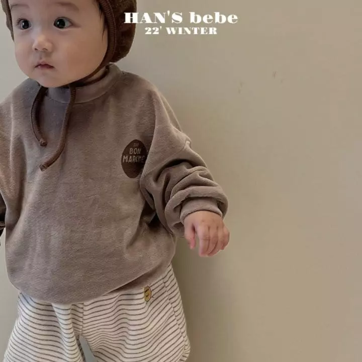Han's - Korean Baby Fashion - #babyoninstagram - Bebe Bone Sweatshirt