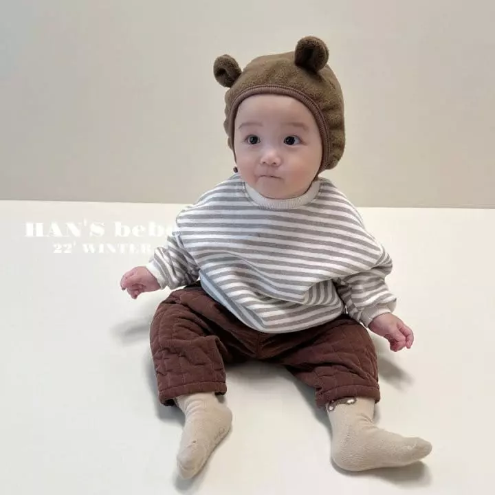 Han's - Korean Baby Fashion - #babyootd - Bebe Petter Quilting Pants - 7