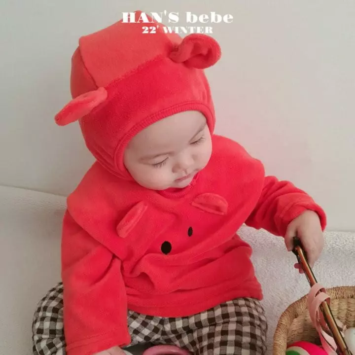 Han's - Korean Baby Fashion - #babyootd - Bebe Mini Bear Tee - 5
