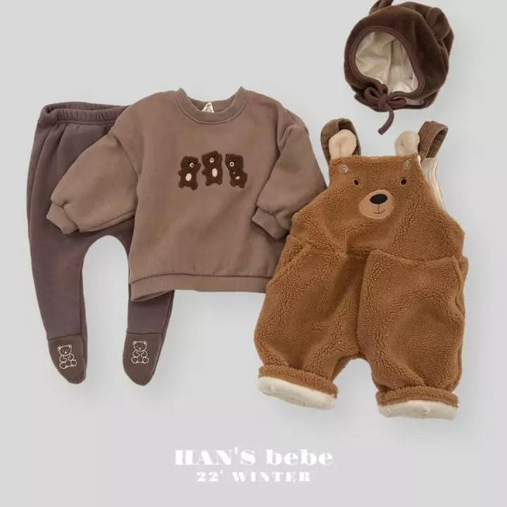 Han's - Korean Baby Fashion - #babyoutfit - Bebe My Bear Leggings - 12