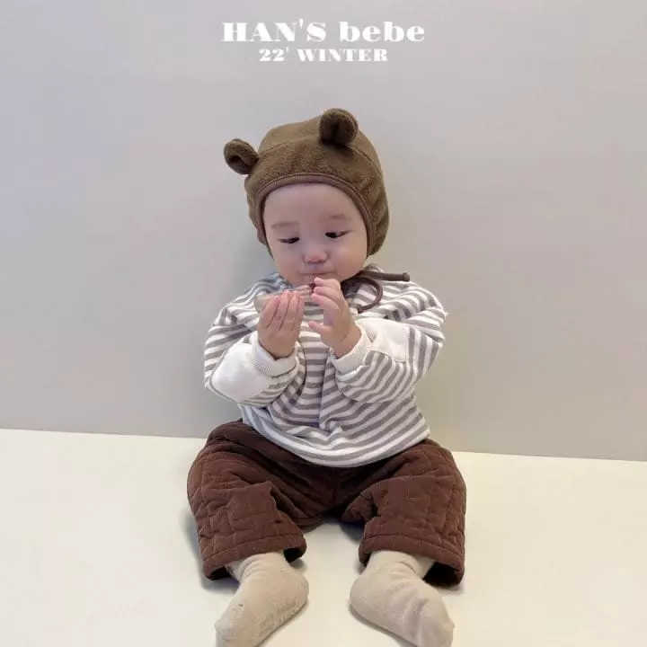 Han's - Korean Baby Fashion - #babyoutfit - Bebe Petter Quilting Pants - 8
