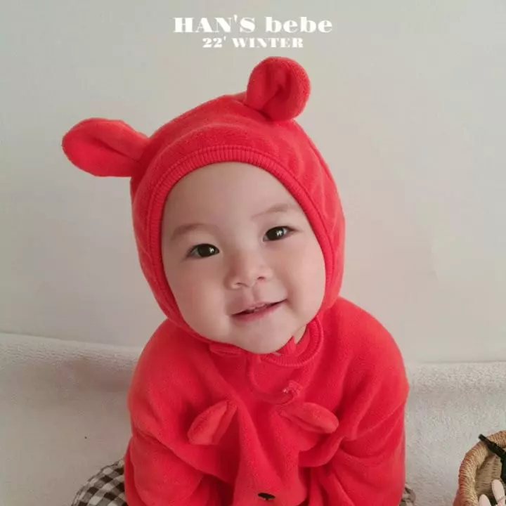 Han's - Korean Baby Fashion - #babyoutfit - Bebe Teddy Hat - 8