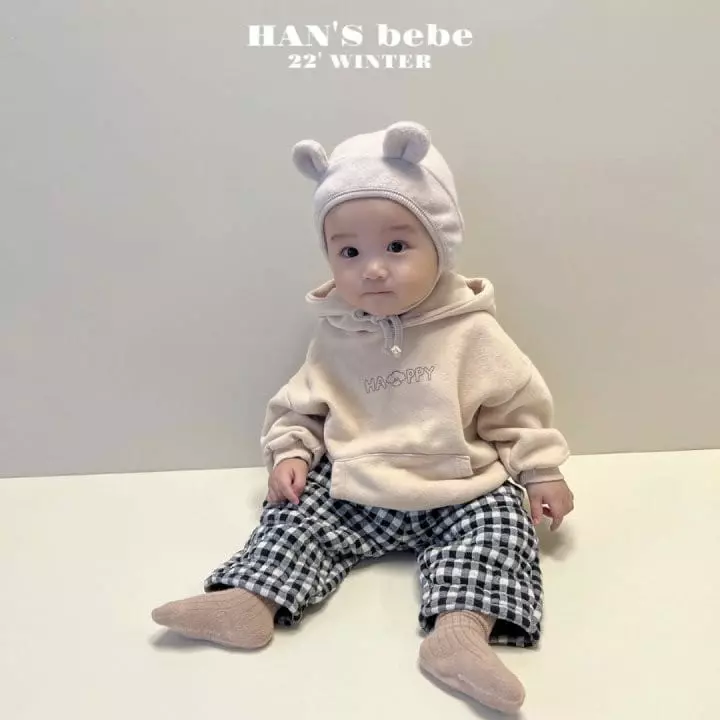Han's - Korean Baby Fashion - #babywear - Bebe Happy Hoody - 3