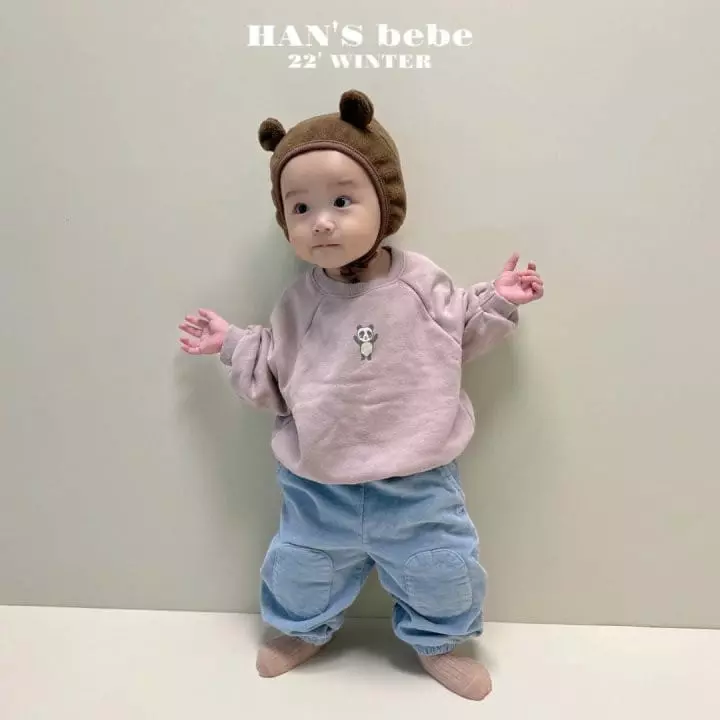 Han's - Korean Baby Fashion - #babywear - Bebe Bonbon Rib Pants