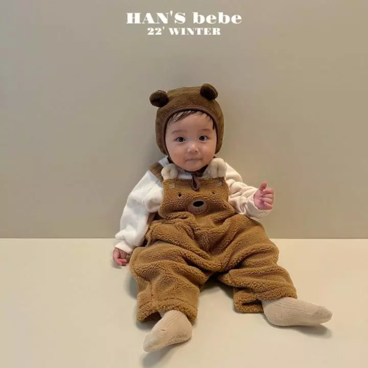 Han's - Korean Baby Fashion - #babywear - Bebe Bear Dungarees - 6