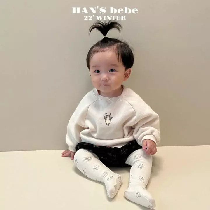 Han's - Korean Baby Fashion - #babywear - Bebe Poender Raglan Sweatshirt - 7