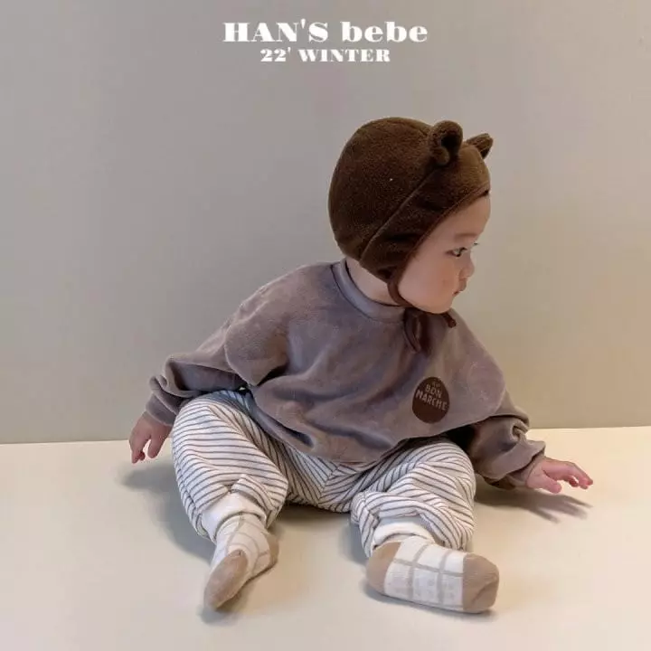 Han's - Korean Baby Fashion - #babywear - Bebe Bone Sweatshirt - 5