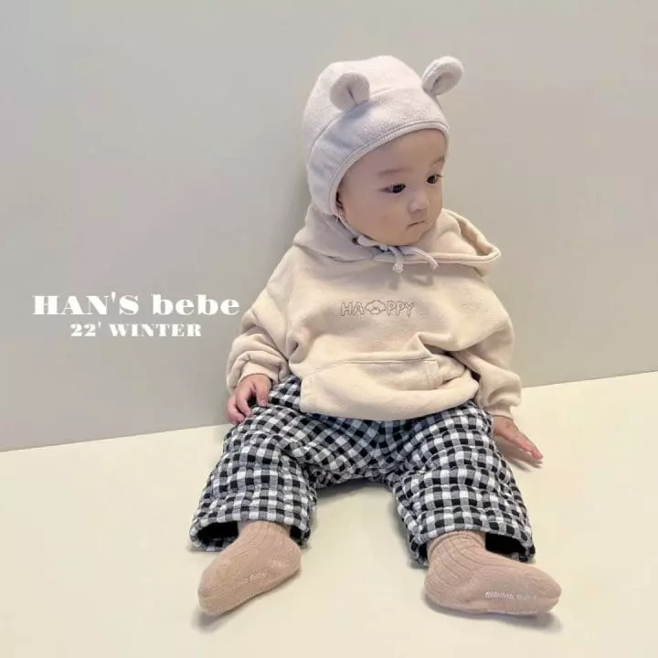 Han's - Korean Baby Fashion - #babywear - Bebe Happy Hoody - 4