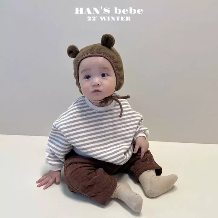 Han's - Korean Baby Fashion - #onlinebabyboutique - Bebe Petter Quilting Pants - 11