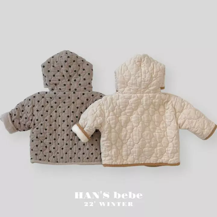 Han's - Korean Baby Fashion - #onlinebabyboutique - Bebe Cloud Hoody Jumper - 12