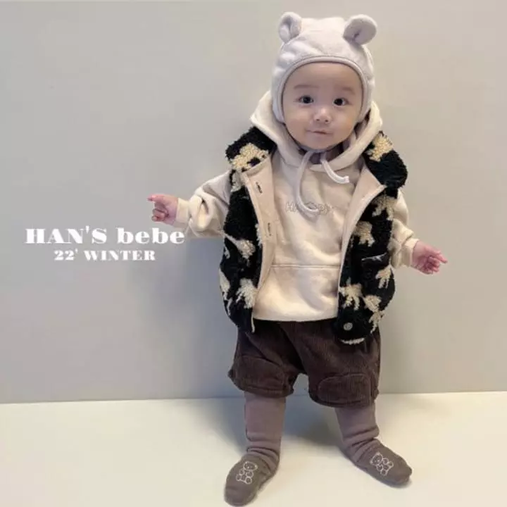 Han's - Korean Baby Fashion - #onlinebabyboutique - Bebe Teddy Hat - 11