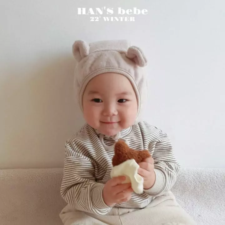 Han's - Korean Baby Fashion - #onlinebabyshop - Bebe Thinks Half Turtleneck Tee - 6