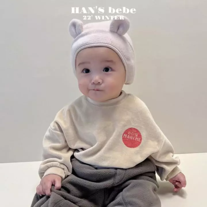 Han's - Korean Baby Fashion - #onlinebabyshop - Bebe Teddy Hat - 12