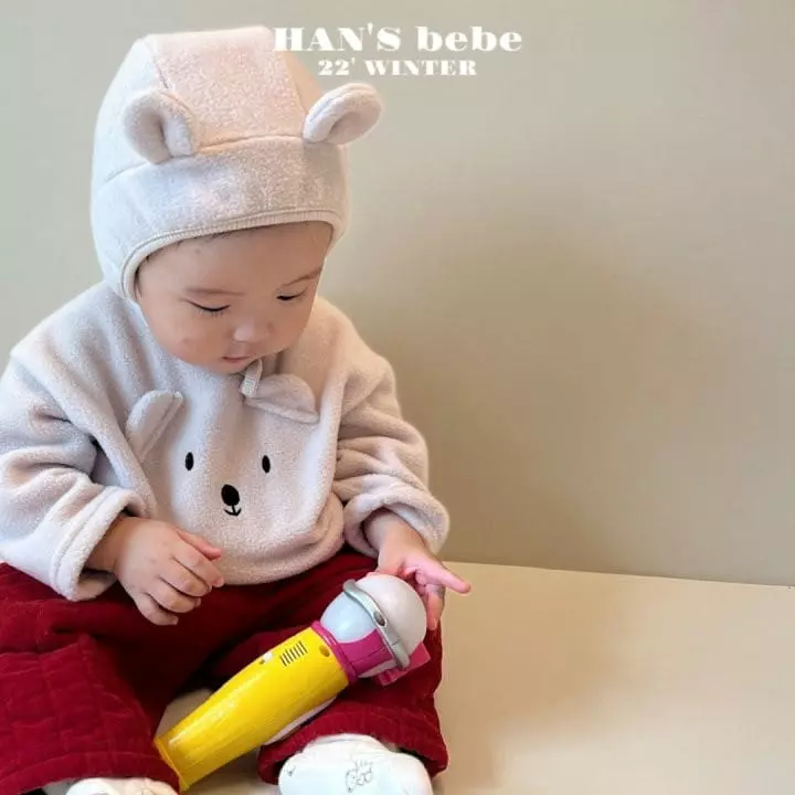 Han's - Korean Baby Fashion - #onlinebabyshop - Bebe Mini Bear Tee - 10
