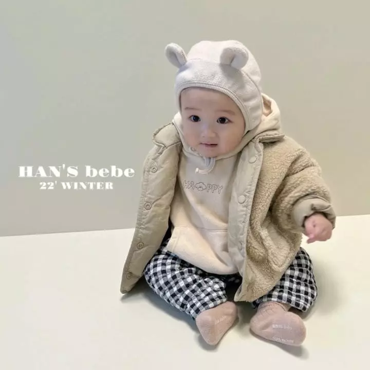 Han's - Korean Baby Fashion - #smilingbaby - Bebe Happy Hoody - 6