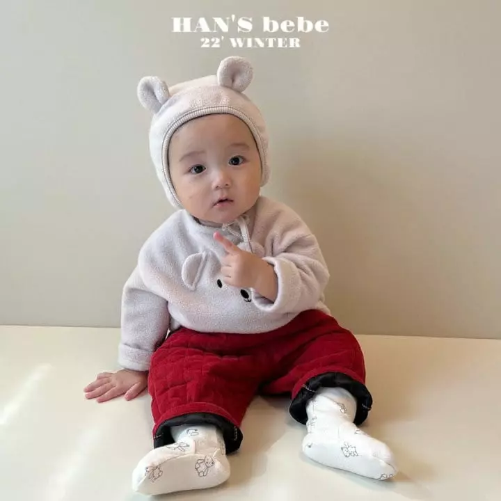 Han's - Korean Baby Fashion - #smilingbaby - Bebe Mini Bear Tee - 11