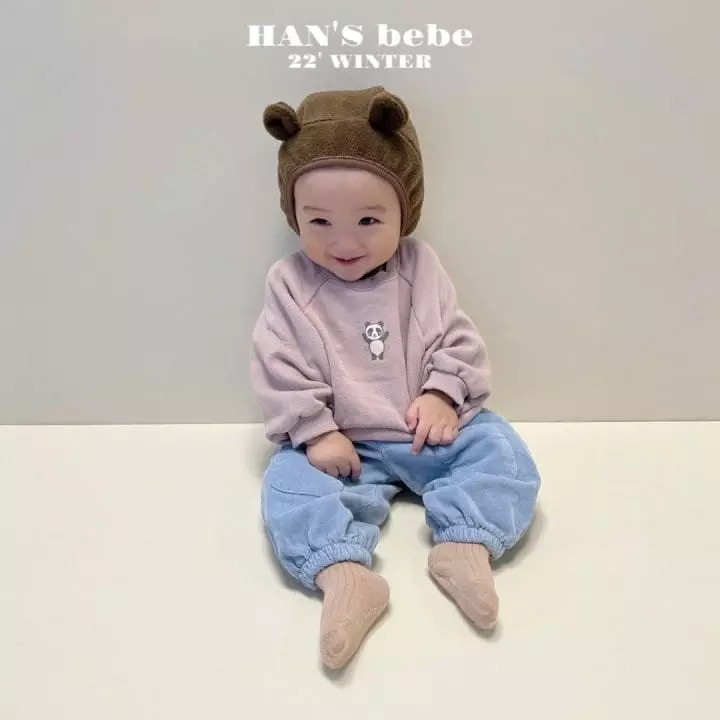 Han's - Korean Baby Fashion - #smilingbaby - Bebe Poender Raglan Sweatshirt - 10