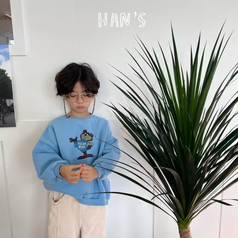 Han's - Korean Children Fashion - #Kfashion4kids - Sugar Bear Sweatshirt - 12