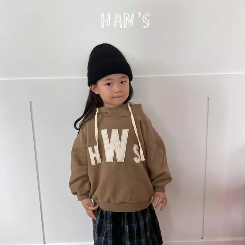 Han's - Korean Children Fashion - #childofig - Patch Hoody Sweatshirt - 2
