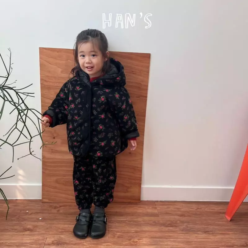 Han's - Korean Children Fashion - #childofig - Color Flower Pants - 5