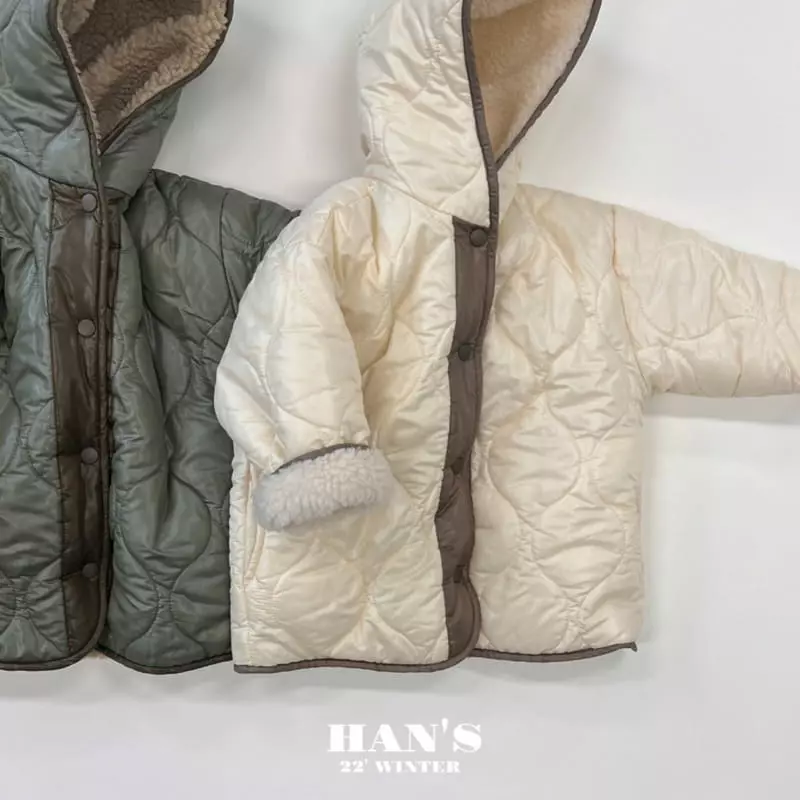Han's - Korean Children Fashion - #childofig - Susu Dumble Jacket Reversible - 2