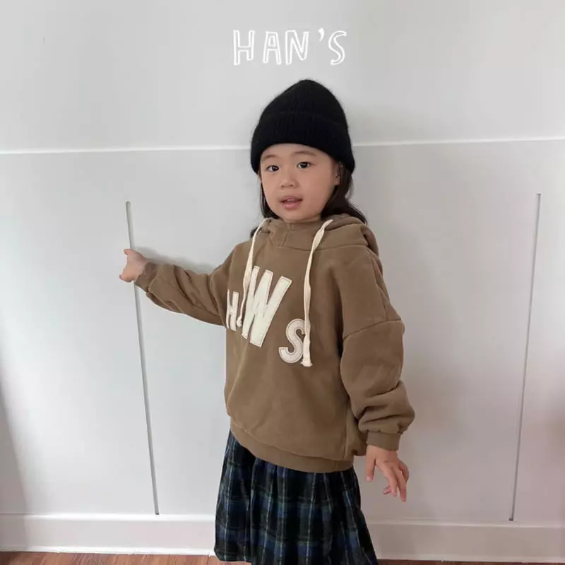 Han's - Korean Children Fashion - #childrensboutique - Patch Hoody Sweatshirt - 3