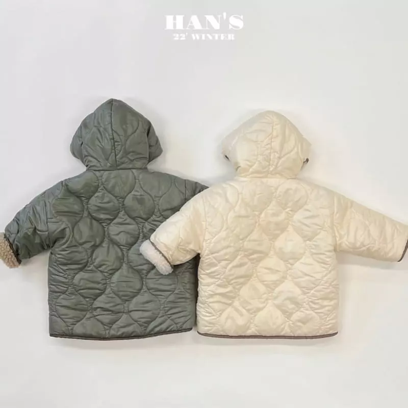 Han's - Korean Children Fashion - #childrensboutique - Susu Dumble Jacket Reversible - 3
